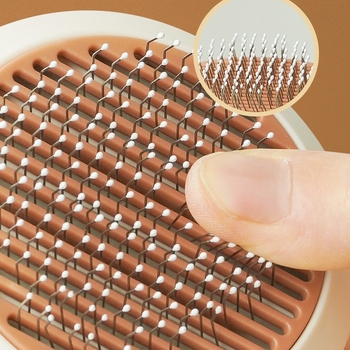 Milo háziállat fésű — kutya és macska, két az egyben tűs fésű készlet, ABS anyag, masszázs tűsfelülettel