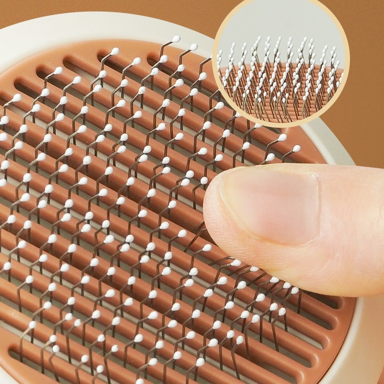 Milo háziállat fésű — kutya és macska, két az egyben tűs fésű készlet, ABS anyag, masszázs tűsfelülettel