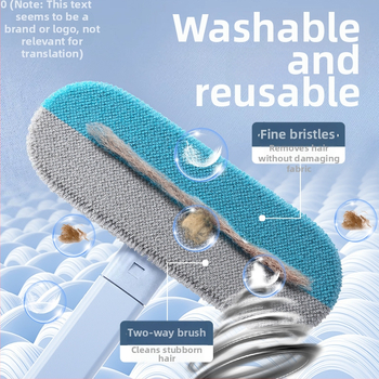 Háziállat ápoló eszköz macska szőr eltávolítására - ABS műanyag, szőr eltávolító kefe