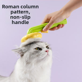 Zeze ABS műanyag fésű macskák és kutyák számára – szőr tisztítása és masszázs, Zhejiang eredet