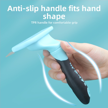 Hartley háziállat ápoló fésű macskáknak és kutyáknak – leváló szőr eltávolítása