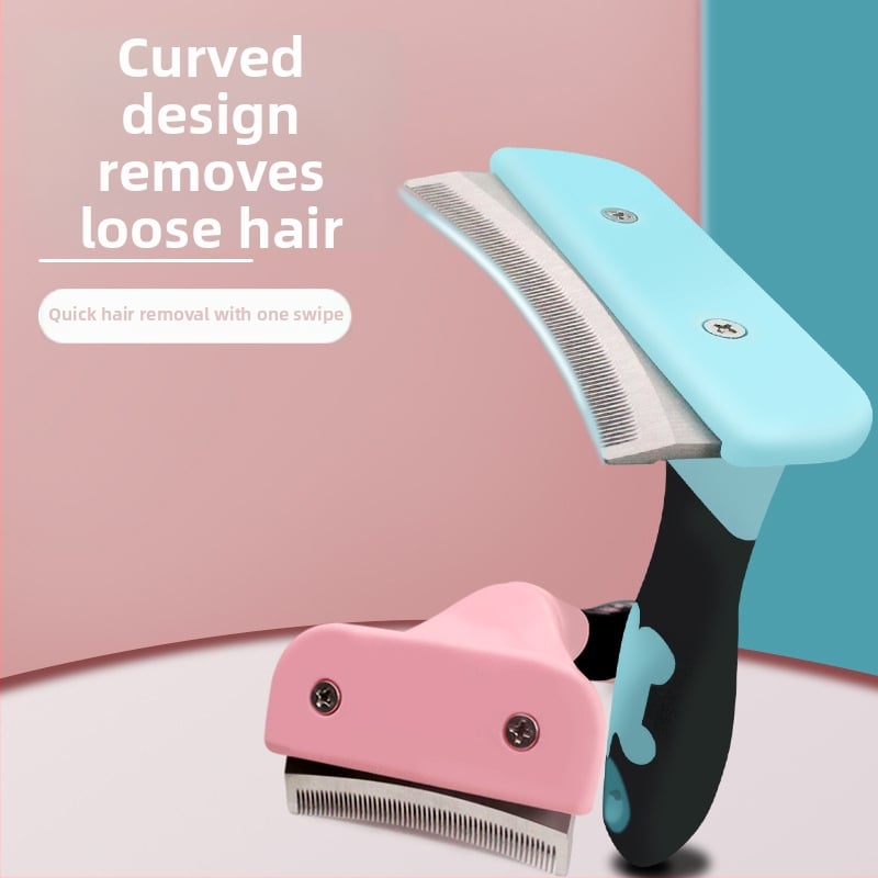 Hartley háziállat ápoló fésű macskáknak és kutyáknak – leváló szőr eltávolítása