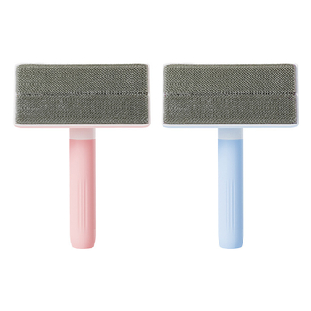 Χτένα αφαίρεσης τρίχας γάτας, διπλής όψεως, δύο κατευθύνσεις αφαίρεσης, αυτοκαθαριζόμενη, αποσπώμενο χερούλι, PP + πολυεστέρας