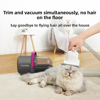 PETKIT πολυλειτουργικό εργαλείο περιποίησης κατοικίδιων με ηλεκτρικό σύστημα απορρόφησης μαλλιών και ψαλίδι/κλιππερ για σκύλους και γάτες (Μάρκα: PETKIT; Υλικό: ABS; Εισαγωγής: Όχι; Δώρο: Όχι)