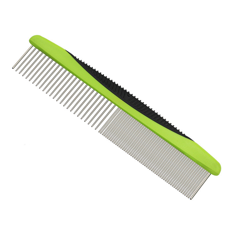 Pieptene pentru îngrijire a animalelor, din oțel inoxidabil, marca Cool, model Kd018