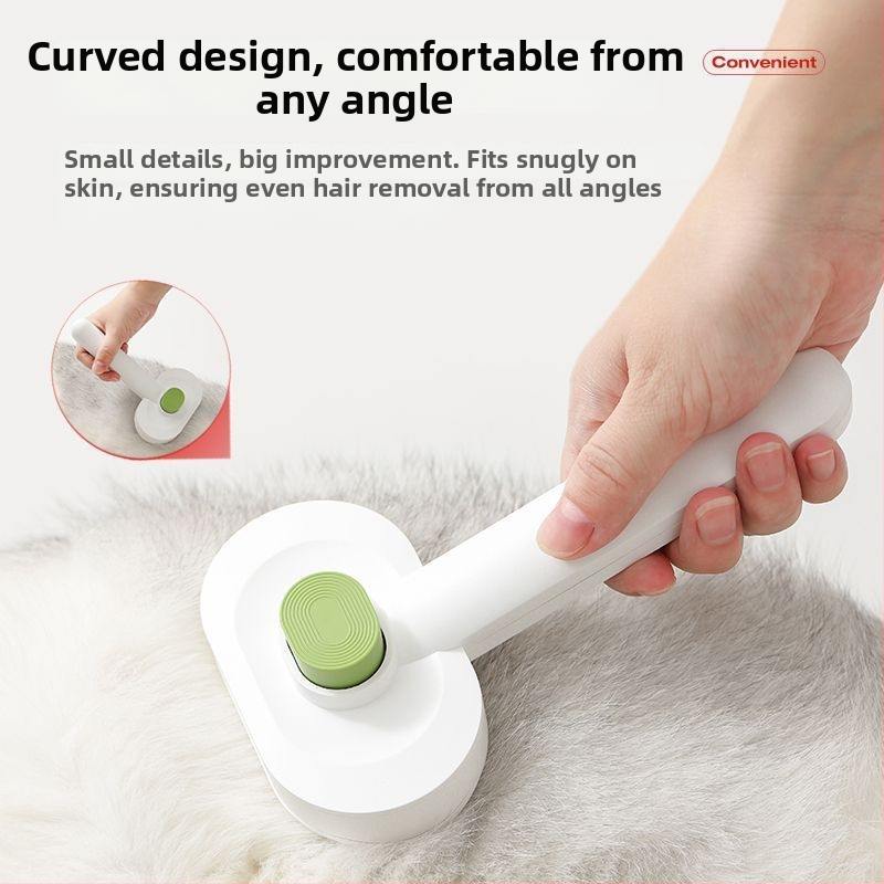 Šunų adatinė šukos plaukų laisvėjimui ir mazgų išardymui — tinkama Teddy, Bichon Frise ir katėms