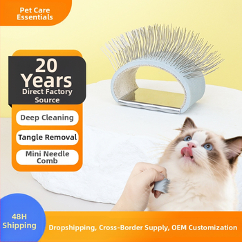 Naminių gyvūnų šukos – metalinės, tinka šunims ir katėms, Old tree privatus ženklas