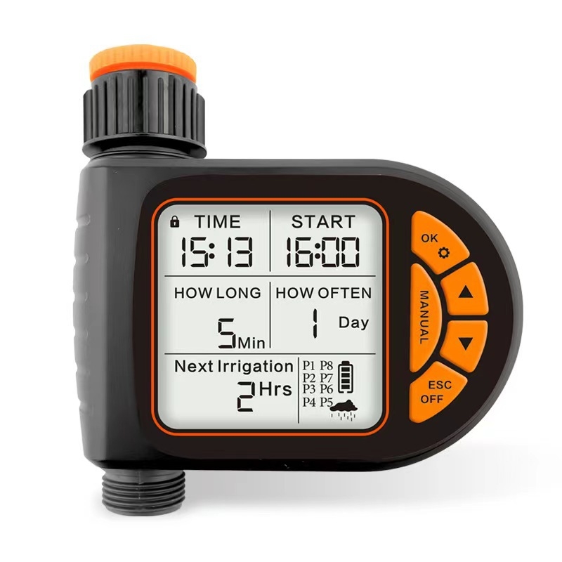 ADS intelligens öntözési időzítő csepegtető rendszerhez, POM ház, kerthez és kültéri területekhez