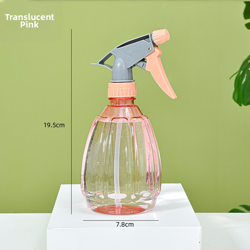 Пластмасов чайник за поливане с регулируема пръскална дюза, 500 мл, фин спрей за домашна градина