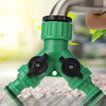 Водопроводен тръбен фитинг, тройник Y-образен, бързо свързване, пластмасов