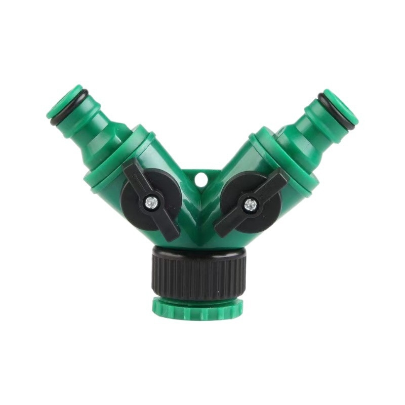 Водопроводен тръбен фитинг, тройник Y-образен, бързо свързване, пластмасов