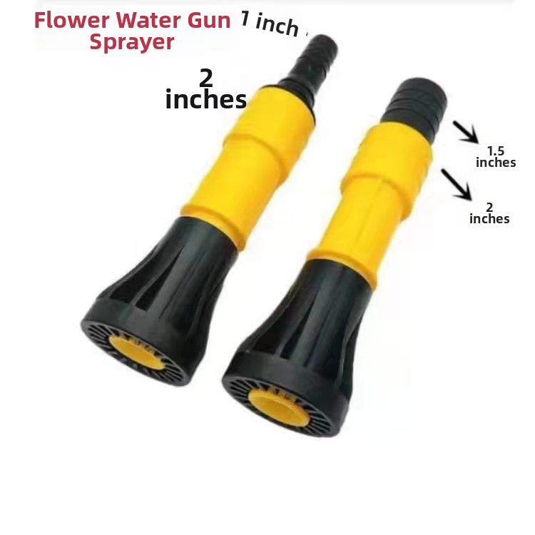 Purškimo purkštuvą su su reguliuojamu srove, PP medžiaga, tinkamas namų sodo ir žemės ūkio reikmėms