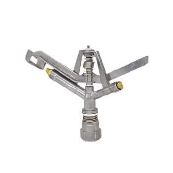 Duza de pulverizare din aliaj de aluminiu, rotire automată pentru irigarea grădinii