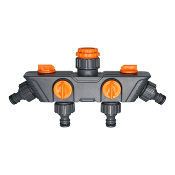 Yimay ABS водопроводен разклонителен клапан за домашна градина – 1 вход, 4 изхода