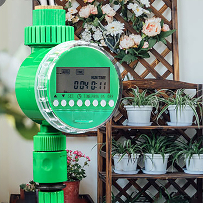 Aochi цифров дисплей контролер за поливане, меден накрайник, бързо свързване, пръсково напояване, интелигентен и енергоефективен