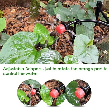 Kit de irigații prin picurare, din PVC, capacitate 10, instalare ușoară și flexibilă, potrivit pentru grădinărit acasă și producția agricolă