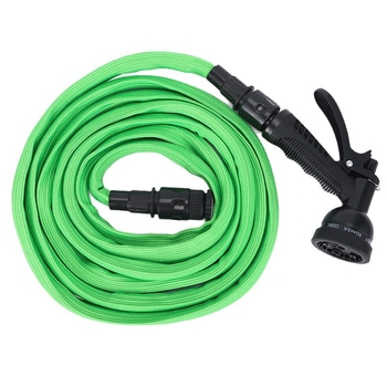 Furtun de apă din plastic pentru grădină de casă — conectare rapidă, irigare prin pulverizare