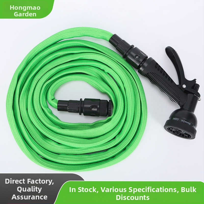 Furtun de apă din plastic pentru grădină de casă — conectare rapidă, irigare prin pulverizare