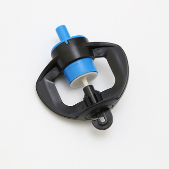 Seria Micro spray, aspersor rotativ pentru irigații de grădină, duză anti-insecte care se închide când nu se folosește; material POM; potrivit pentru grădinărit acasă, producție agricolă, spații verzi publice