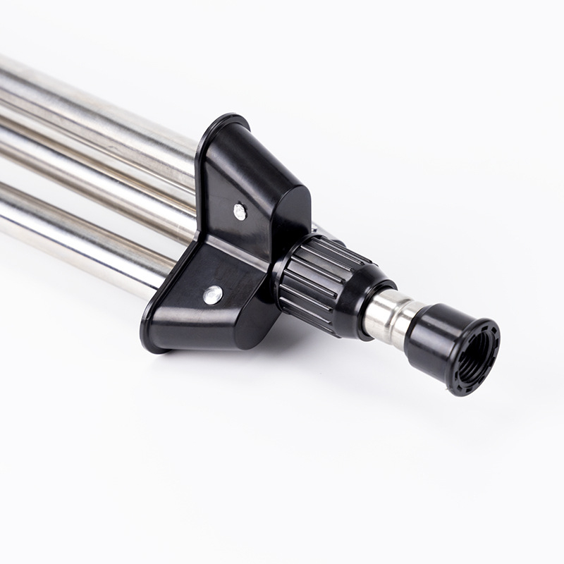 Stropitor de irigații reglabil cu trepied, duză rotativă 360°, braț rocker, oțel inoxidabil, ridicare
