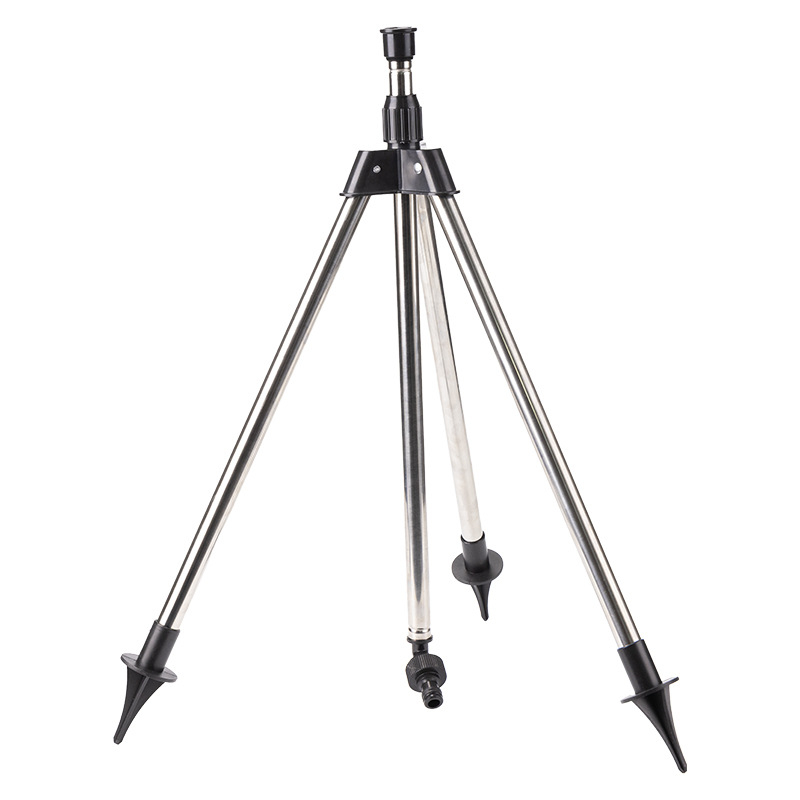 Stropitor de irigații reglabil cu trepied, duză rotativă 360°, braț rocker, oțel inoxidabil, ridicare