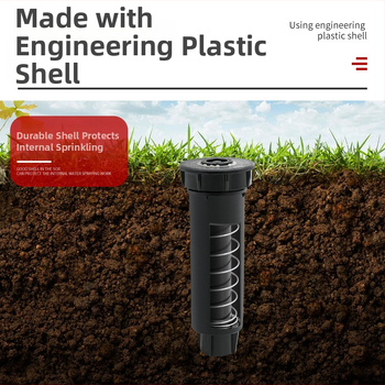 Po žeme plastikinis purškimo antgalis su vidiniu srieginiu ryšiu, 360° reguliavimas, prekės kodas 1800