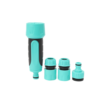 Duză de stropire, set din patru piese pentru uz casnic, din plastic, conectare rapidă, conector standard