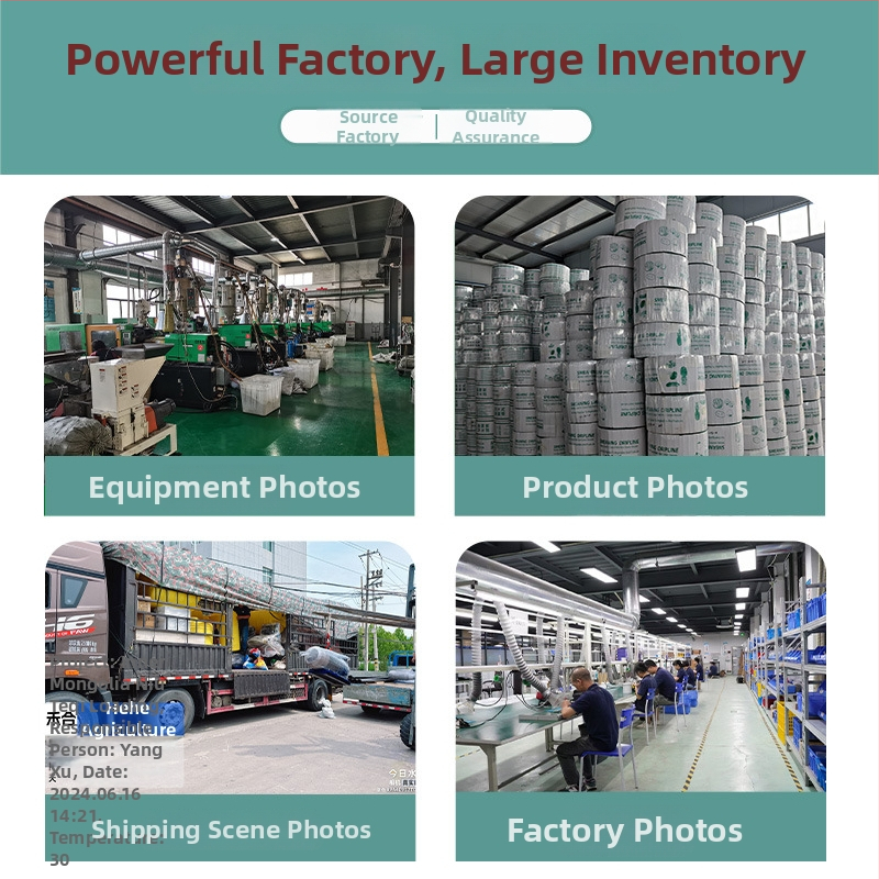 PE laistymo juosta kapiliariniam laistymui, integruotas vandens ir trąšų tiekimas, ilgiai 500–2000 m, skylučių atstumas 100–300 mm