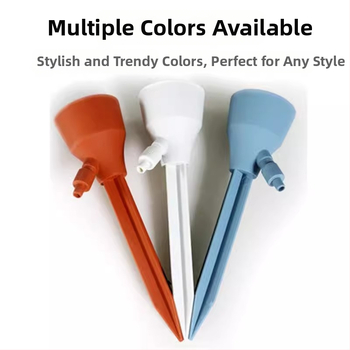 Dispozitiv de irigații prin picurare pentru uz casnic, cu debit reglabil și dozator de îngrășăminte (PVC, conexiune filetata)