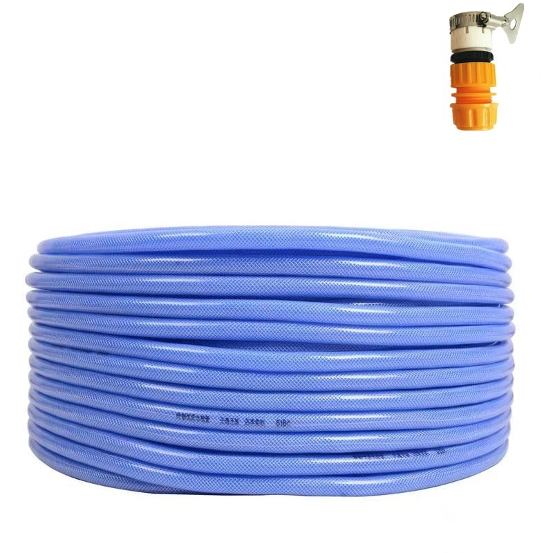 Lin Jing PVC vrtno crijevo za zalijevanje i pranje automobila, 11 mm unutarnji promjer, PVC materijal, sve sezone, mekano, otporno na habanje, otporno na smrzavanje