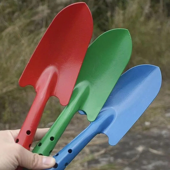 Φτυάρι κήπου - κατασκευή από σίδηρο, ενιαίο μεγάλο φτυάρι για λουλούδια, κατάλληλο για όλες τις χρήσεις, άλλη μάρκα