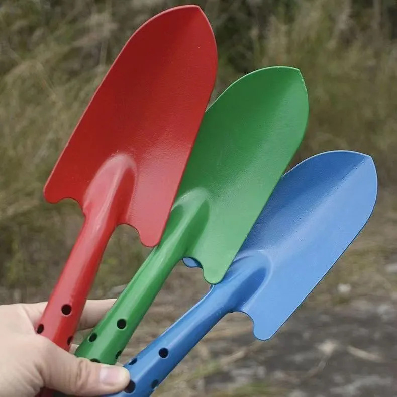 Φτυάρι κήπου - κατασκευή από σίδηρο, ενιαίο μεγάλο φτυάρι για λουλούδια, κατάλληλο για όλες τις χρήσεις, άλλη μάρκα