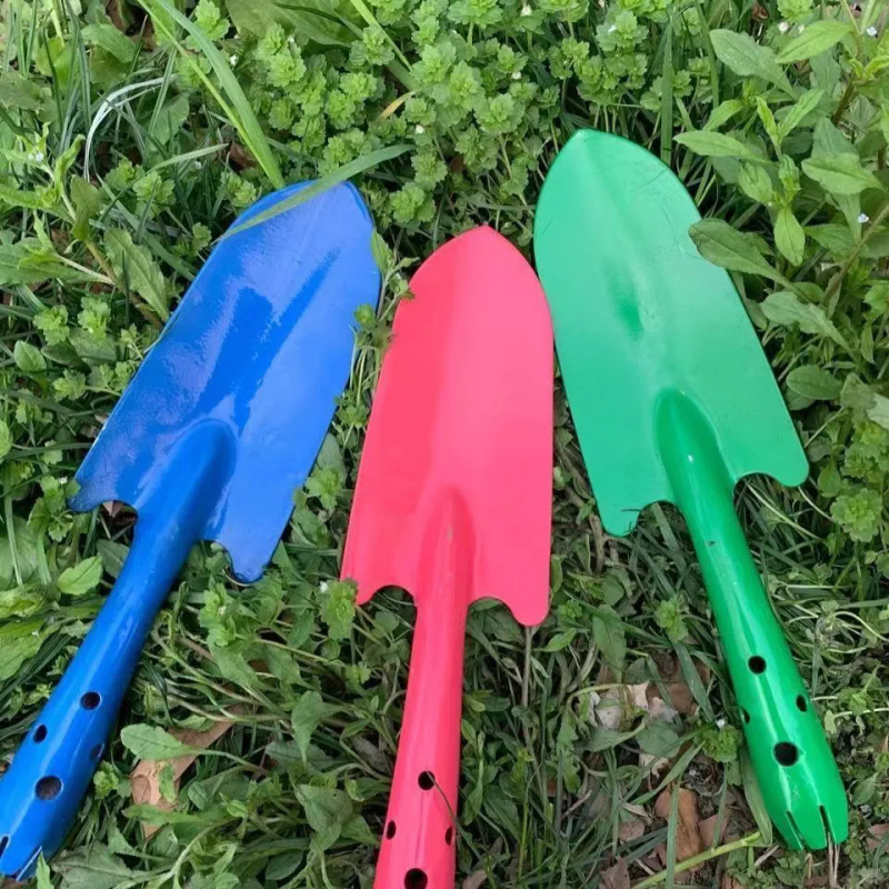 Φτυάρι κήπου - κατασκευή από σίδηρο, ενιαίο μεγάλο φτυάρι για λουλούδια, κατάλληλο για όλες τις χρήσεις, άλλη μάρκα