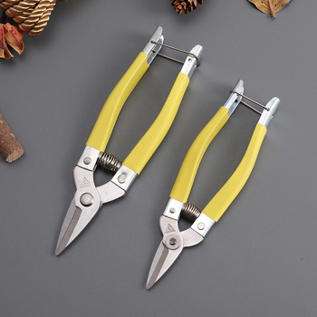 Luoding voćne škare za podrezivanje grana, s oštrim nehrđajućim čelikom i protukliznom drškom, za branje plodova i podrezivanje grana