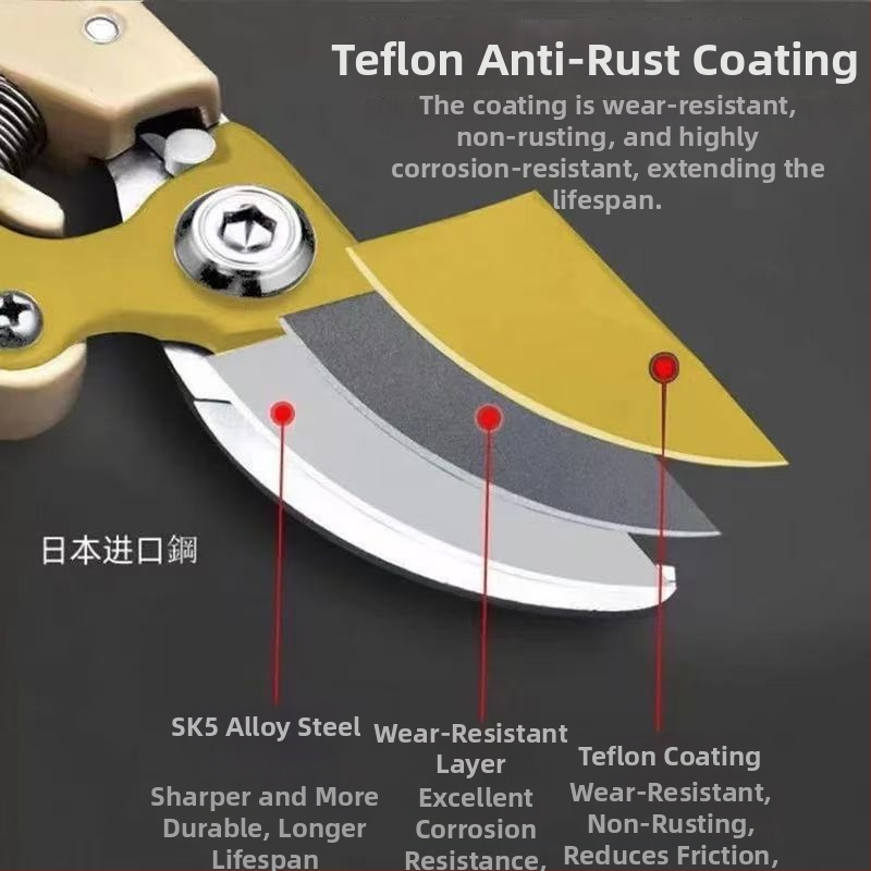 Škare za podrezivanje grana SK5 za debele grane, voćke i vrt