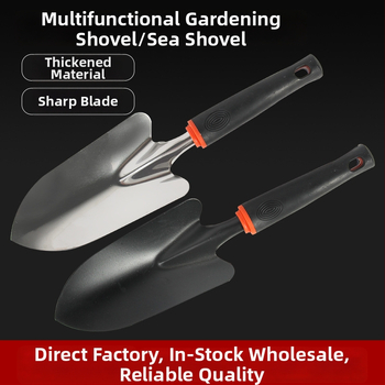 Неръждаема стомана градинска лопатка за външна употреба — копане и плевене