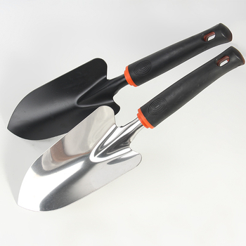 Неръждаема стомана градинска лопатка за външна употреба — копане и плевене