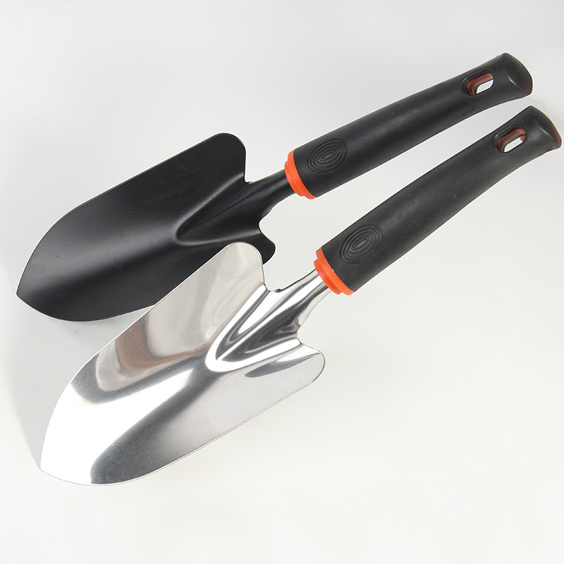Неръждаема стомана градинска лопатка за външна употреба — копане и плевене