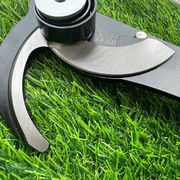 Senba foarfecă de tăiere pentru crengi înalte, cu deschidere mare și role din fier, pentru castane și pomi fructiferi – lungime totală 330 mm, lungime lamă 70 mm, greutate 0,63 kg