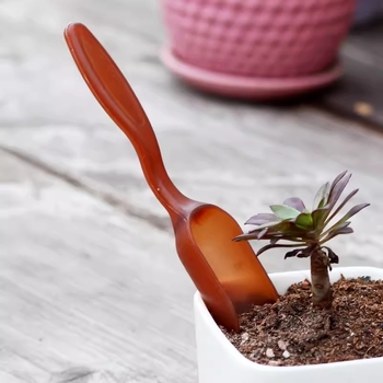 Пластмасова мини лопатка за саксии — градинарски инструмент за микроландшафтно засаждане вкъщи, марка: Друг