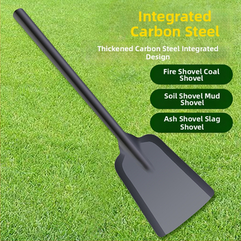 Удебелена лопата за барбекю и градина – за почистване на барбекю, дърва и пръст