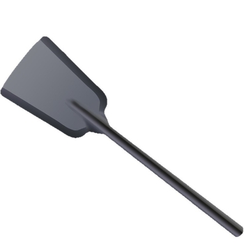 Удебелена лопата за барбекю и градина – за почистване на барбекю, дърва и пръст