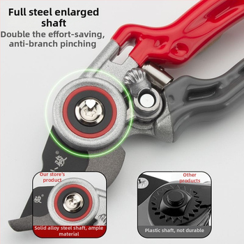 75Cr-1 Εξοικονομητικά ψαλίδια κηπουρικής για κλάδεμα κλαδιών, ειδικά ψαλίδια για κλάδεμα φρούτων δέντρων, οικιακά εργαλεία κλάδεματος ανθών
