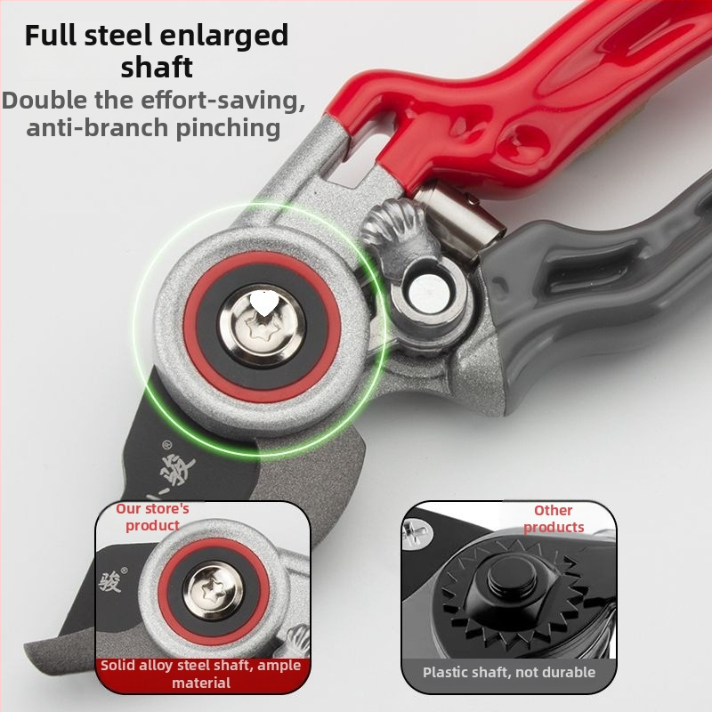 75Cr-1 Εξοικονομητικά ψαλίδια κηπουρικής για κλάδεμα κλαδιών, ειδικά ψαλίδια για κλάδεμα φρούτων δέντρων, οικιακά εργαλεία κλάδεματος ανθών