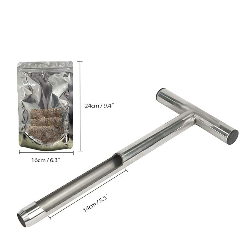 Ανοξείδωτη Τ-τύπου σόνα εδάφους δειγματοληψίας για γκαζόν και κήπο - φορητή