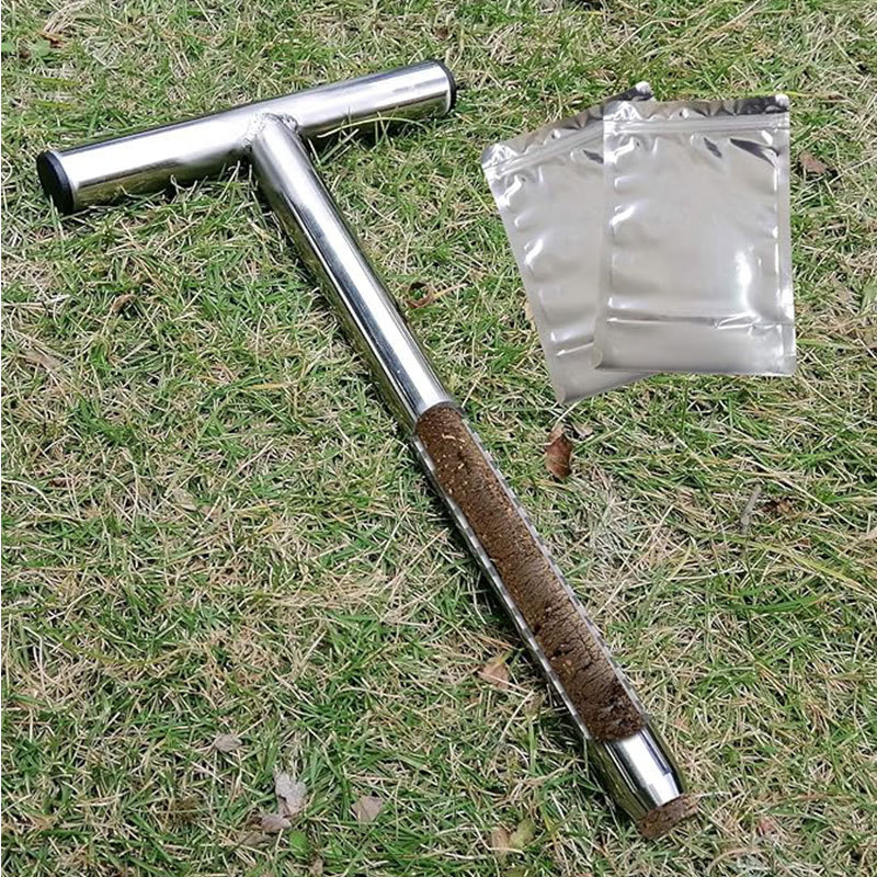 Ανοξείδωτη Τ-τύπου σόνα εδάφους δειγματοληψίας για γκαζόν και κήπο - φορητή