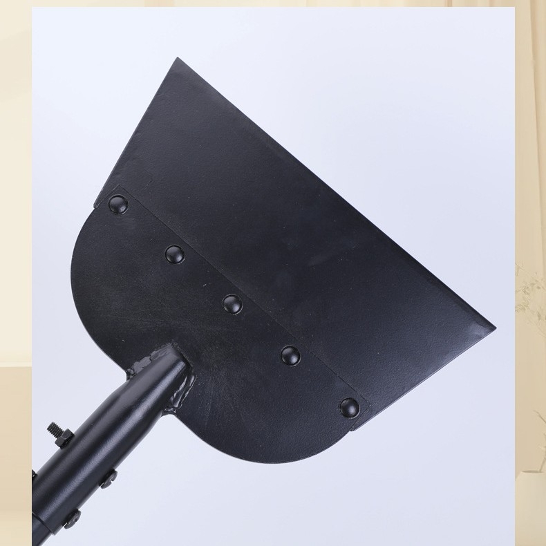 Square Dragon Lopată multifuncțională pentru zăpadă și grădină: lopată pentru zăpadă, îndepărtarea buruienilor, curățarea marginii gazonului