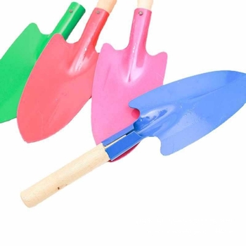 Κηπουρικό εργαλείο με ξύλινο κοντάκι – Μικρό εργαλείο για λουλούδια και σιδερένιο φτυάρι, εργαλείο κήπου Xuzhuan για φύτευση και χαλάρωση εδάφους