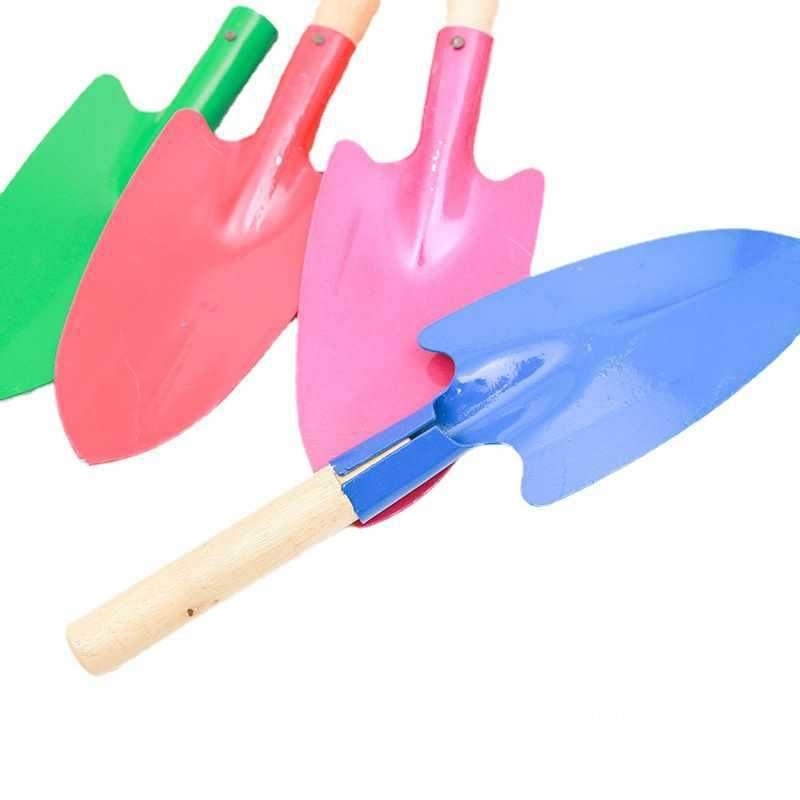 Κηπουρικό εργαλείο με ξύλινο κοντάκι – Μικρό εργαλείο για λουλούδια και σιδερένιο φτυάρι, εργαλείο κήπου Xuzhuan για φύτευση και χαλάρωση εδάφους