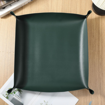 Covoraș de grădină din piele, impermeabil, piele PVC bidirecțională, pentru transplantarea plantelor în ghivece și lucrări cu sol; greutate aproximativ 350 g